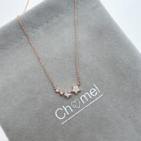 Star Cubic Zirconia  Necklace - CHOMEL