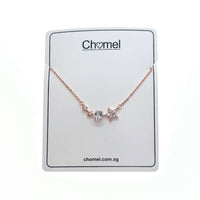 Star Cubic Zirconia  Necklace - CHOMEL