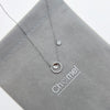 Round Cubic Zirconia Necklace - CHOMEL