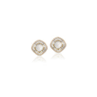 Simulated Moonstone Earrings - CHOMEL