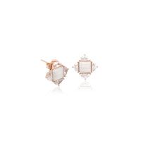 Simulated Moonstone Earrings - CHOMEL