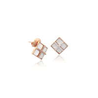 Simulated Moonstone Earrings - CHOMEL