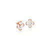 Flower Simulated Moonstone Earrings - CHOMEL