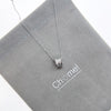 Tunnel Cubic Zirconia Necklace - CHOMEL