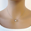 Tunnel Cubic Zirconia Necklace - CHOMEL