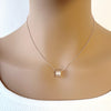 Tunnel Cubic Zirconia Necklace - CHOMEL
