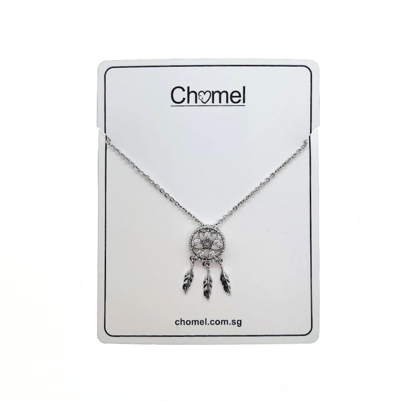 Dream Catcher Cubic Zirconia Necklace - CHOMEL