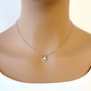 Moon & Star Cubic Zirconia Necklace - CHOMEL