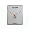 Moon & Star Cubic Zirconia Necklace - CHOMEL