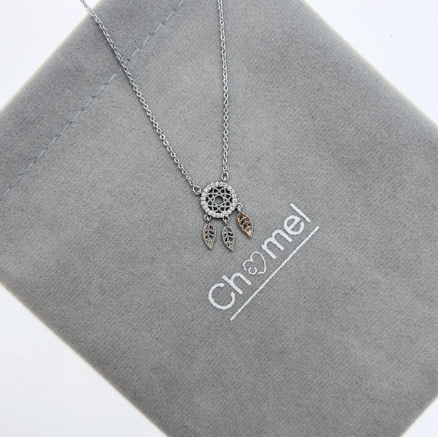 Dream Catcher Cubic Zirconia Necklace - CHOMEL