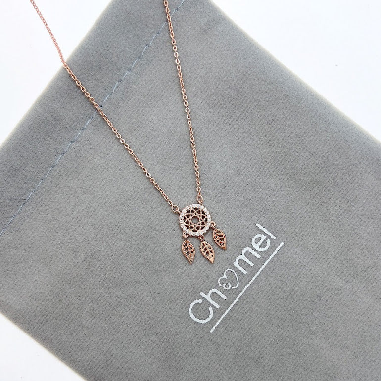 Dream Catcher Cubic Zirconia Necklace - CHOMEL