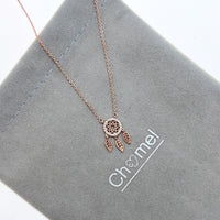 Dream Catcher Cubic Zirconia Necklace - CHOMEL