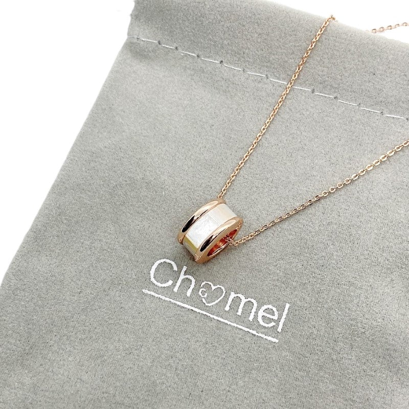 Tunnel Mother of Pearl Necklace