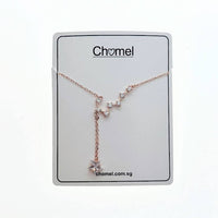 Star Cubic Zirconia Necklace - CHOMEL