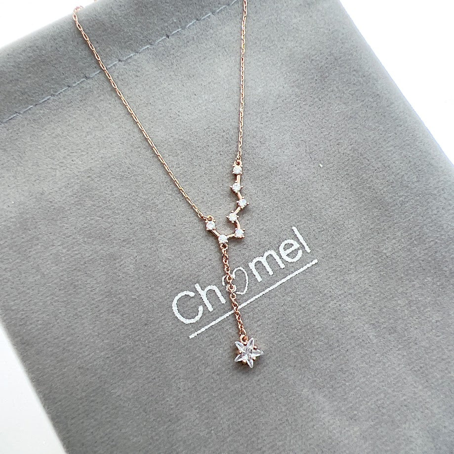 Star Cubic Zirconia Necklace - CHOMEL