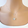 Butterfly Mother of Pearl Necklace - CHOMEL