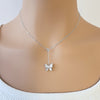 Butterfly Mother of Pearl Necklace - CHOMEL