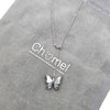 Butterfly Mother of Pearl Necklace - CHOMEL