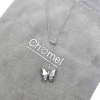 Butterfly Mother of Pearl Necklace - CHOMEL