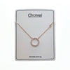 Round Cubic Zirconia Necklace - CHOMEL