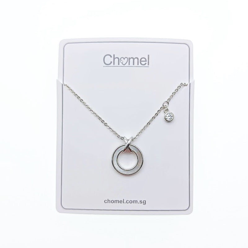 Round Mother of Pearl Necklace - CHOMEL