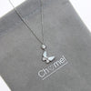 Butterfly Mother of Pearl Necklace - CHOMEL