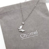 Butterfly Mother of Pearl Necklace - CHOMEL