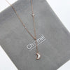 Moon Mother of Pearl Drop Pendant - CHOMEL