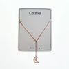 Moon Mother of Pearl Drop Pendant - CHOMEL