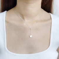 Flower Mother of Pearl Necklace - CHOMEL