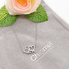 Heart Cubic Zirconia Necklace - CHOMEL