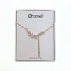 Leaf Cubic Zirconia Necklace - CHOMEL
