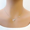 Butterfly Cubic Zirconia Necklace - CHOMEL
