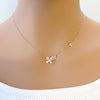 Butterfly Cubic Zirconia Necklace - CHOMEL