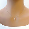 Moon & Star Cubic Zirconia Necklace - CHOMEL