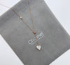 Heart Mother of Pearl Necklace - CHOMEL