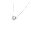 Tunnel Cubic Zirconia Necklace - CHOMEL