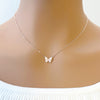 Butterfly Cubic Zirconia Necklace - CHOMEL