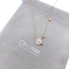 Planet Cubic Zirconia Necklace - CHOMEL