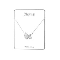 Leaf Mother of Pearl Necklace - CHOMEL