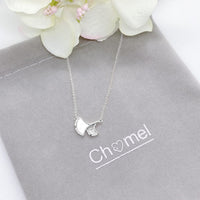 Leaf Mother of Pearl Necklace - CHOMEL