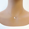 Leaf Mother of Pearl Necklace - CHOMEL