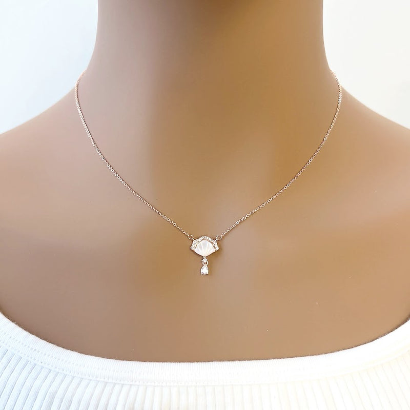 Shell Mother of Pearl Necklace - CHOMEL