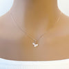 Gingko Leaf Cubic Zirconia Necklace - CHOMEL