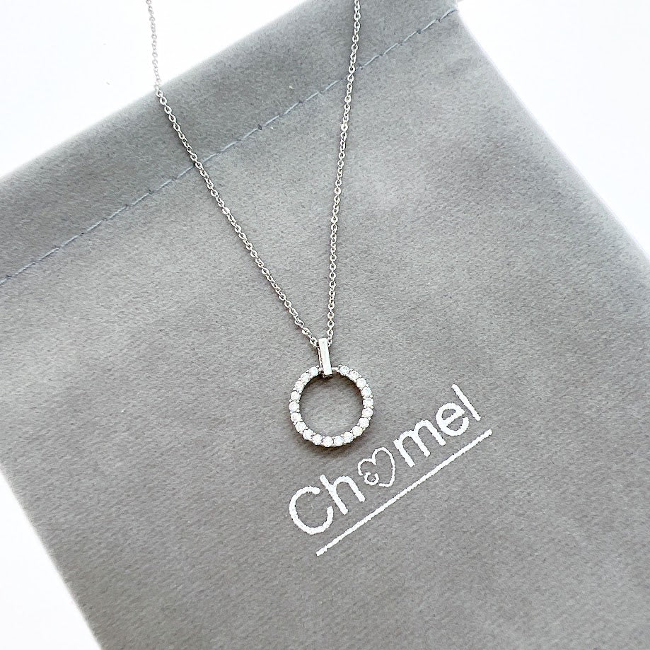 Cubic Zirconia Necklace - CHOMEL