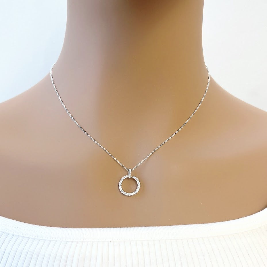 Cubic Zirconia Necklace - CHOMEL