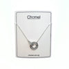 Interlocking Circle Cubic Zirconia Necklace - CHOMEL