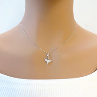 Ballerina Cubic Zirconia  Necklace - CHOMEL
