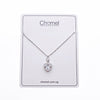 Heart Cubic Zirconia Necklace - CHOMEL