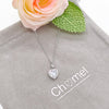 Heart Cubic Zirconia Necklace - CHOMEL